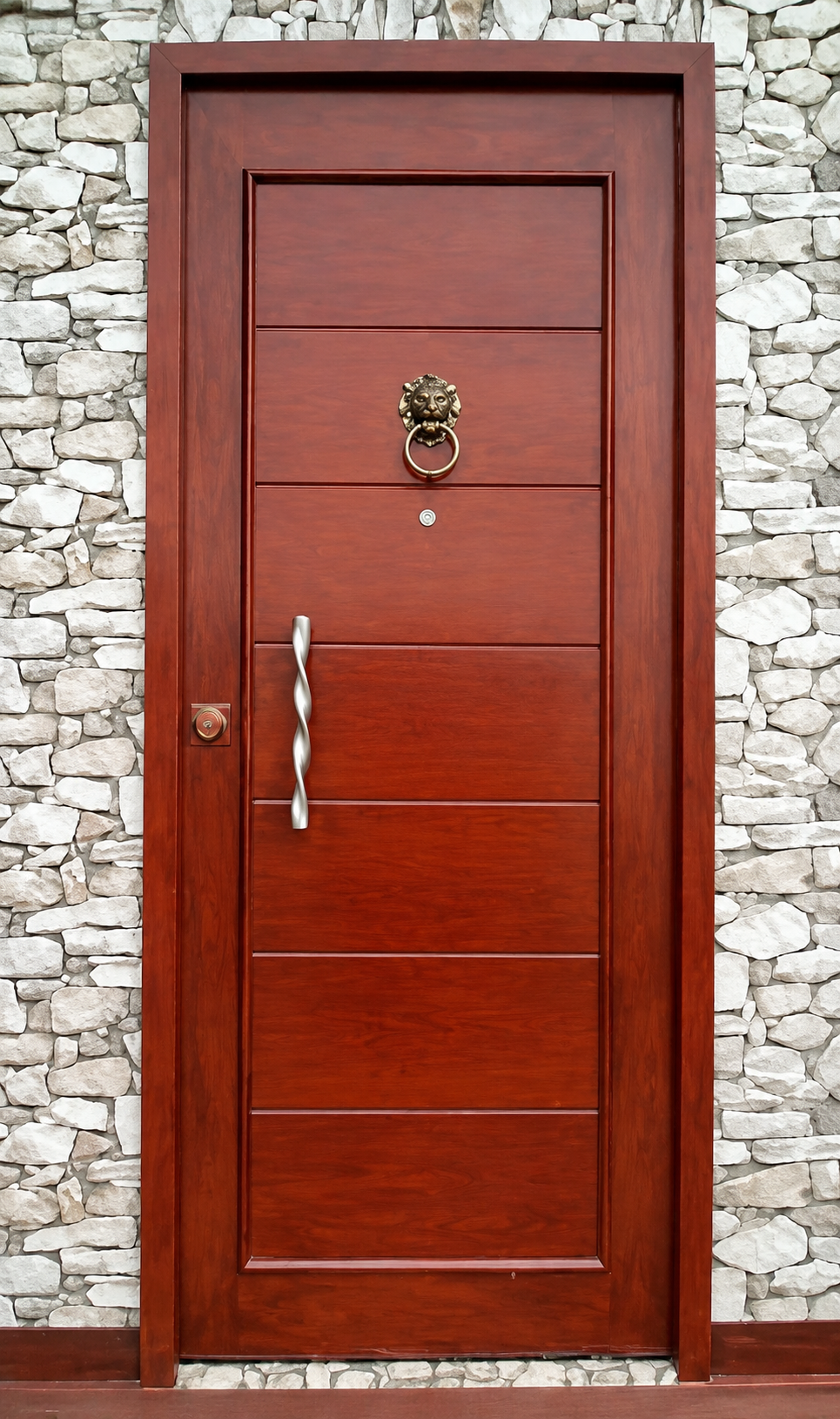 Puerta o portón de madera a medida, proyecto 40 de Carpintería Paredes en Lima
